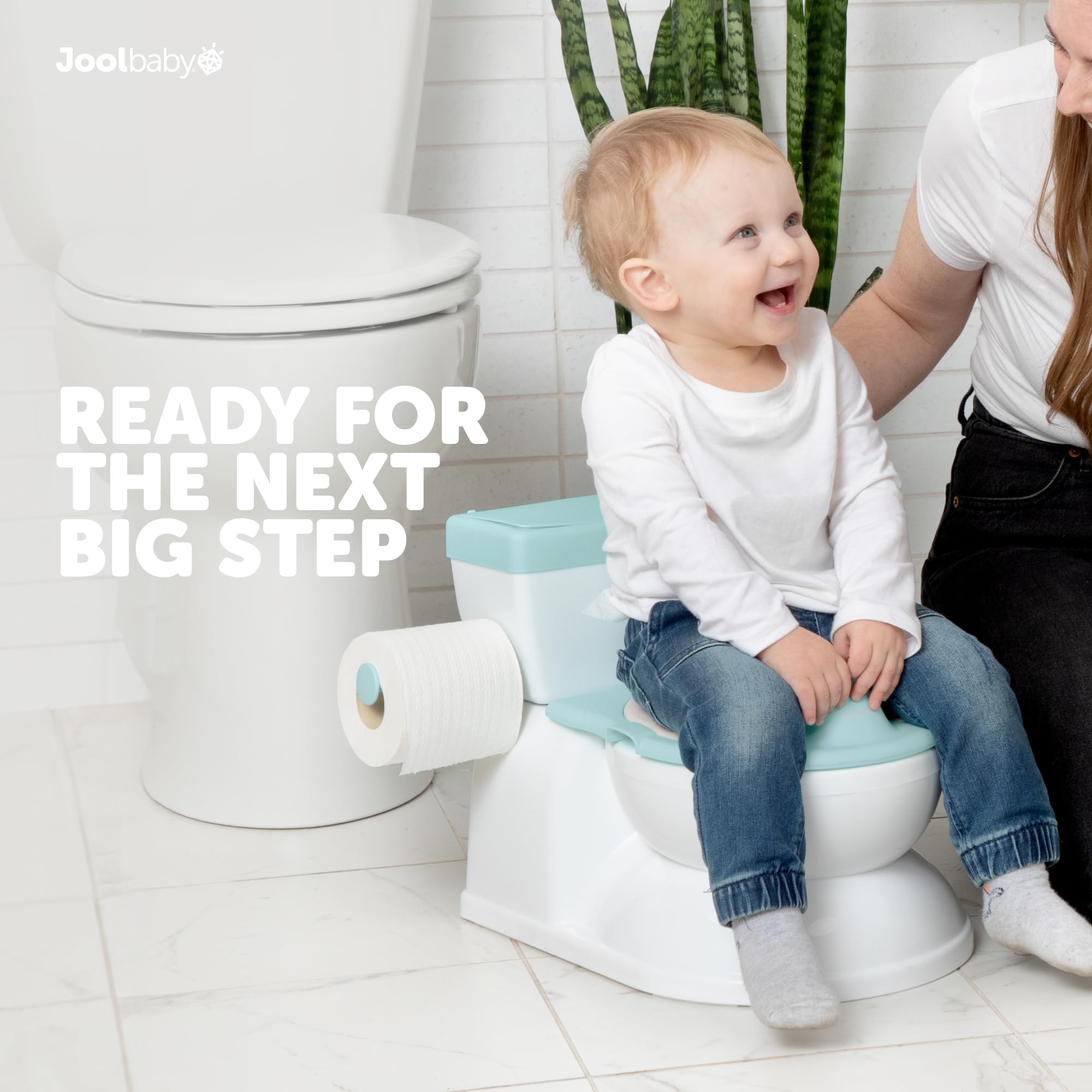 Jool Baby orinal en uso familiar para transición confortable