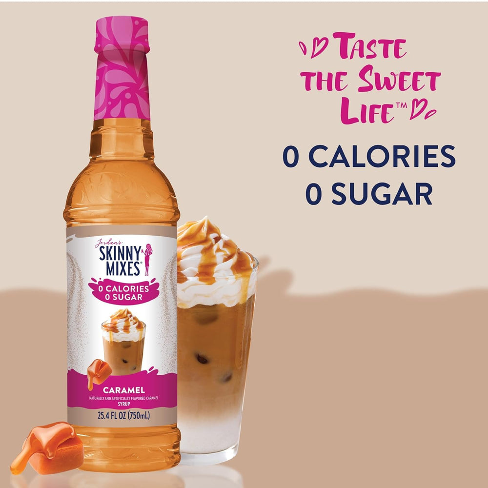 Jordan's Skinny Mixes etiqueta detalle con ingredientes y certificaciones claras