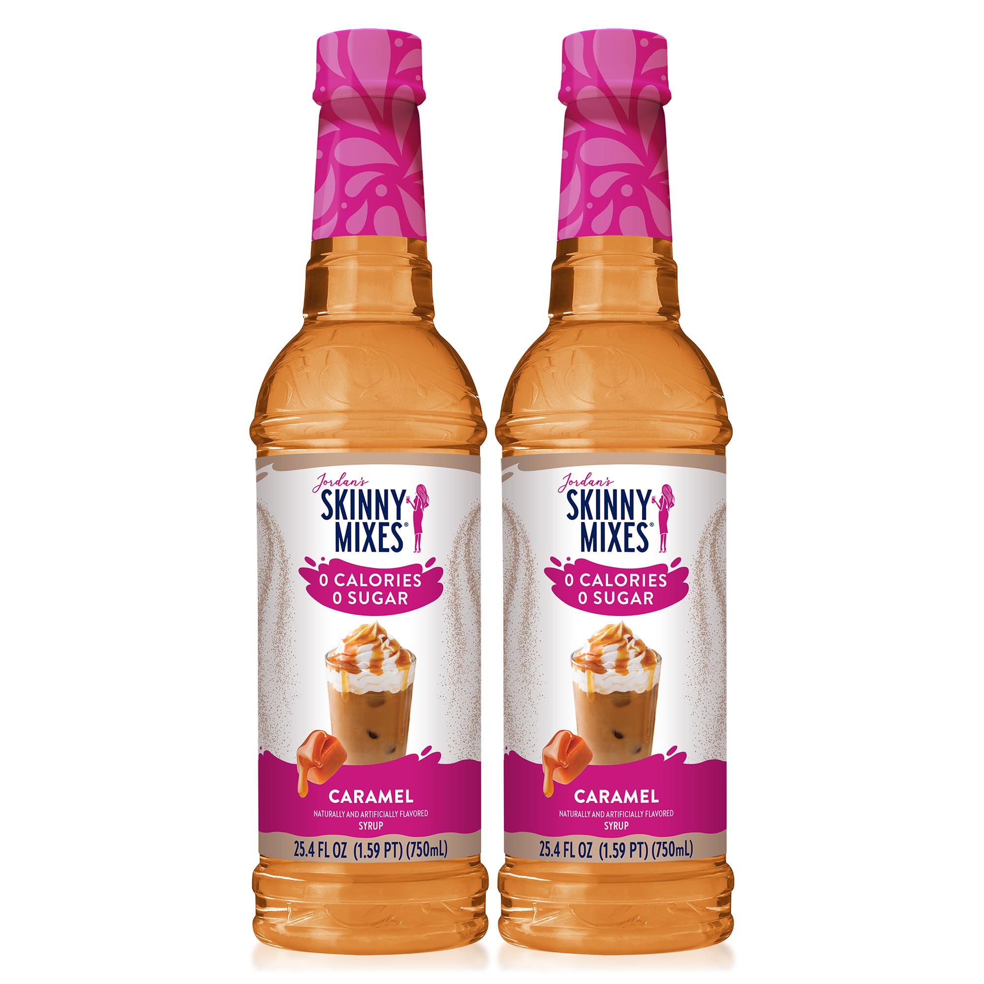 Jordan's Skinny Mixes frente pack 2 botellas muestra formato y ahorro