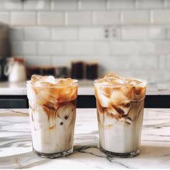 Jordan's Skinny Mixes jarabe caramelo en latte casero sabor cafetería sin calorías