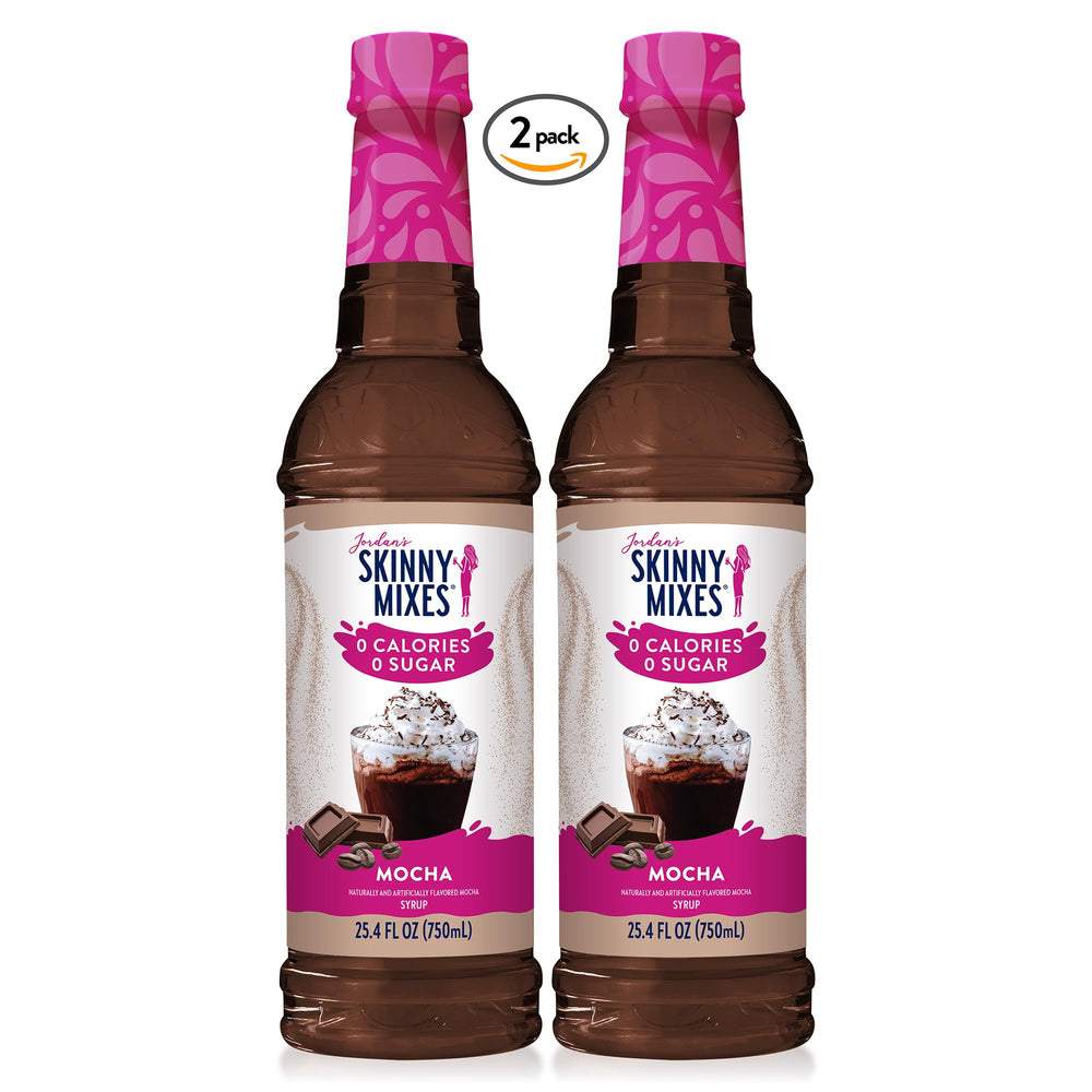 Jordan's Skinny Mixes etiqueta y sellos kosher y vegan-friendly visibles