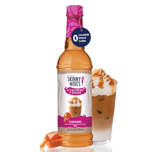 Jordan's Skinny Mixes jarabe rociado sobre yogur para sabor sin azúcar