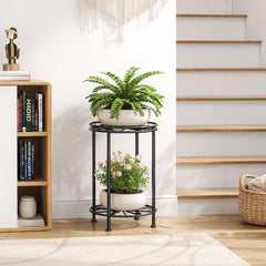 Josmimic soporte con plantas en salón mostrando orden y estética