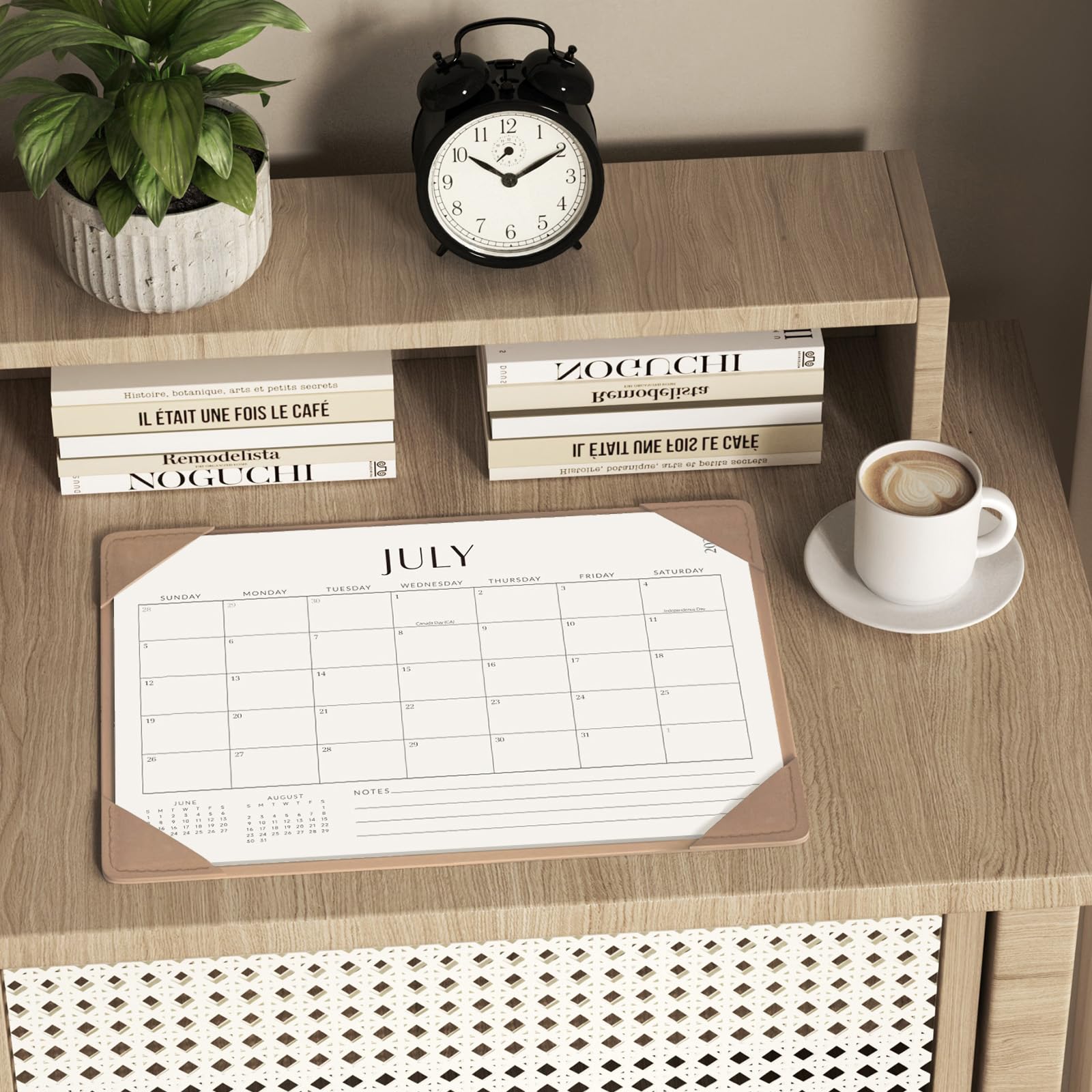 Jotsome ambiente de escritorio con calendario, aporta orden y estilo