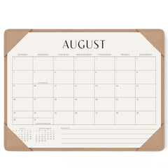 Jotsome calendario frontal 14x10.5 mostrando meses y diseño claro