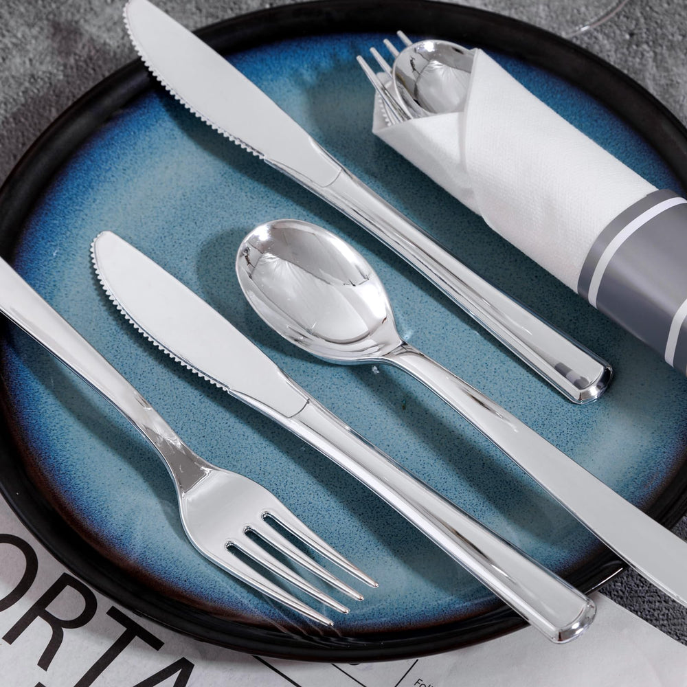 Joyido bandeja de catering con cubiertos, ideal para grandes eventos