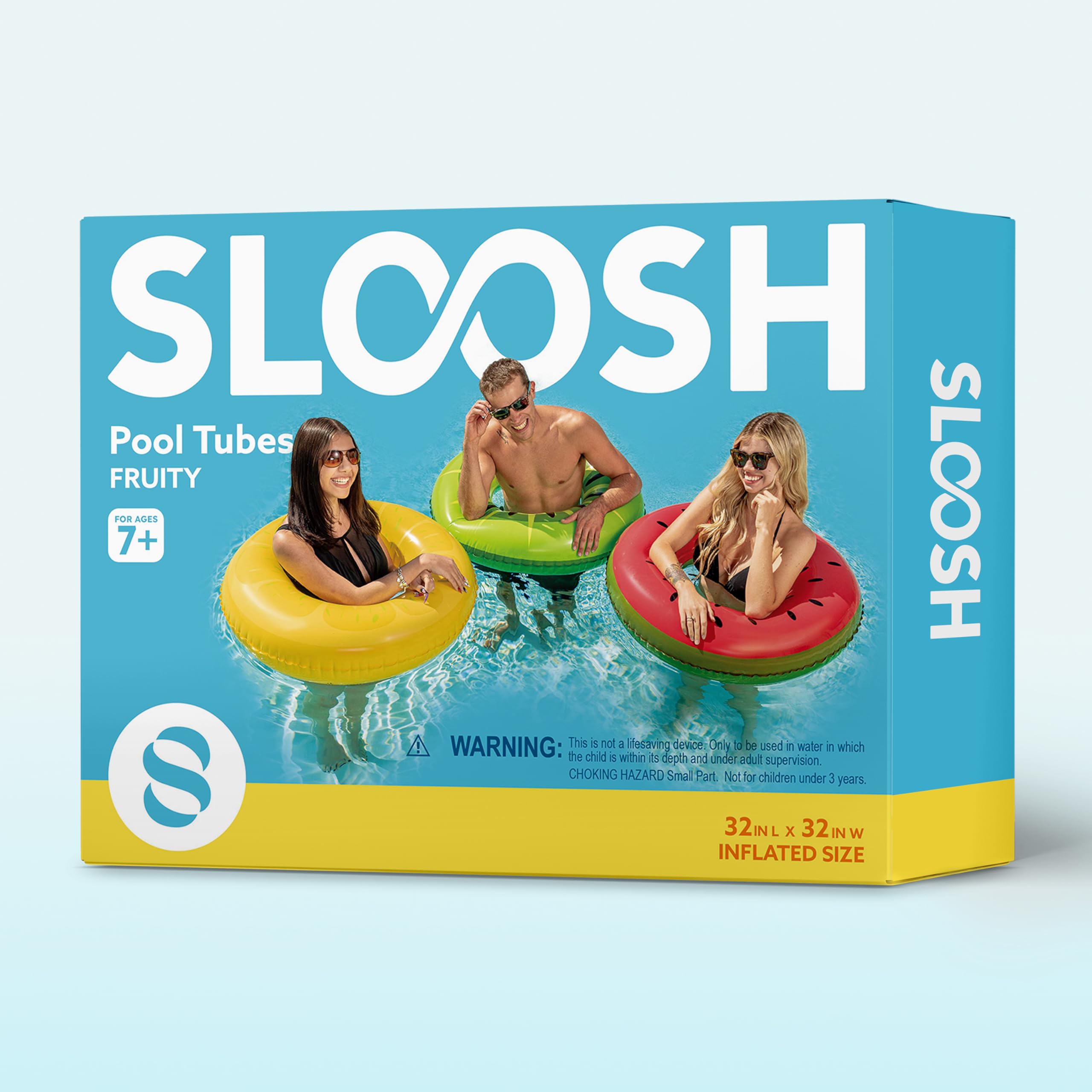 JOYIN ambientación de fiesta de piscina con aros como decoración llamativa