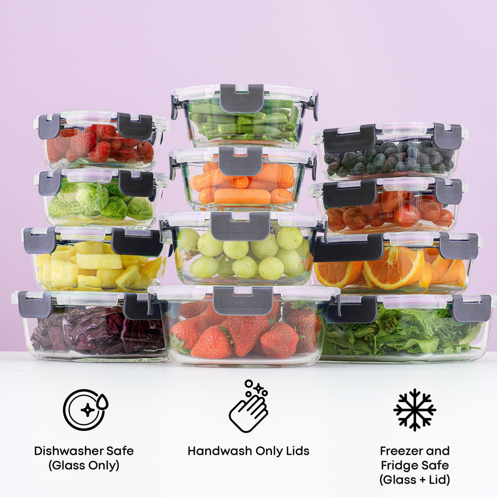 JoyJolt meal prep completo mostrando porciones listas y almacenamiento práctico