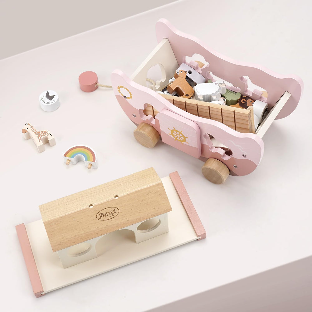 Joyreal caja de regalo elegante lista para bautizo o cumpleaños