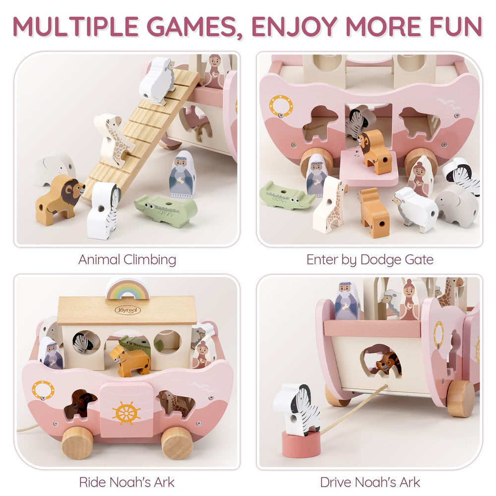 Joyreal niño y adulto jugando juntos, favorece interacción familiar