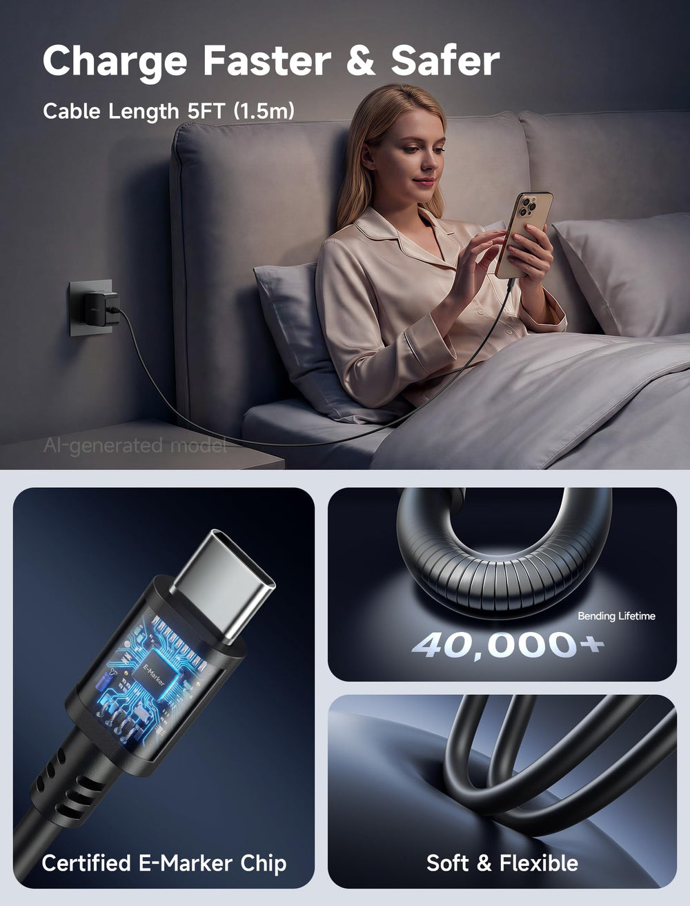 JSAUX etiqueta de compatibilidad con múltiples dispositivos USB-C