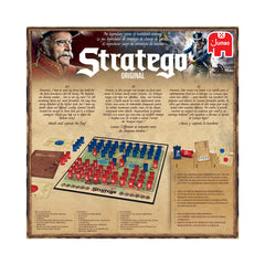 Jumbo Stratego tablero montado en mesa con pantalla que aporta estrategia y ocultación