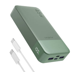 JUOVI vista frontal del power bank mostrando el diseño y robustez