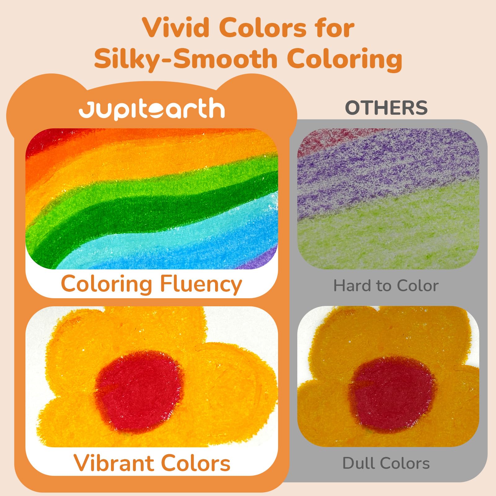 JUPITEARTH ejemplo de hojas para colorear descargables accesibles por QR