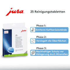 Jura pastilla en primer plano que ilustra su formulación protectora