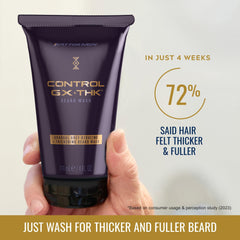 Just For Men muestra textura del champú que fortalece y engrosa la barba