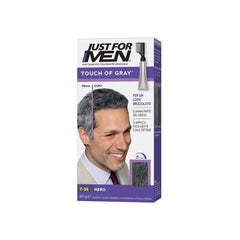 Just For Men paquete frontal mostrando envase y resultado natural rápido