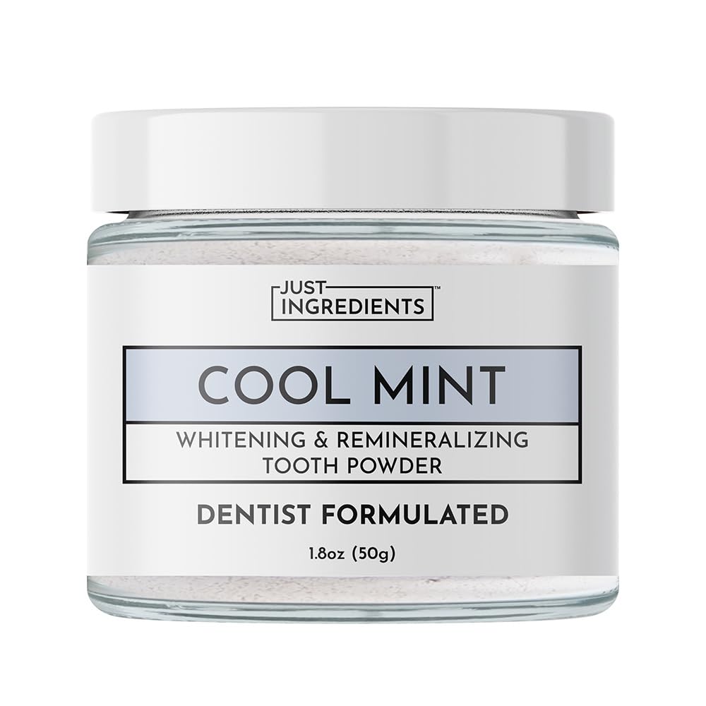 JUST INGREDIENTS frasco frontal mostrando etiqueta clara y beneficio remineralizante