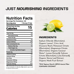 JUST INGREDIENTS cuchara con polvo medido para fácil dosificación