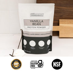 JUST INGREDIENTS batido de vainilla en vaso listo para beber, aporte proteico