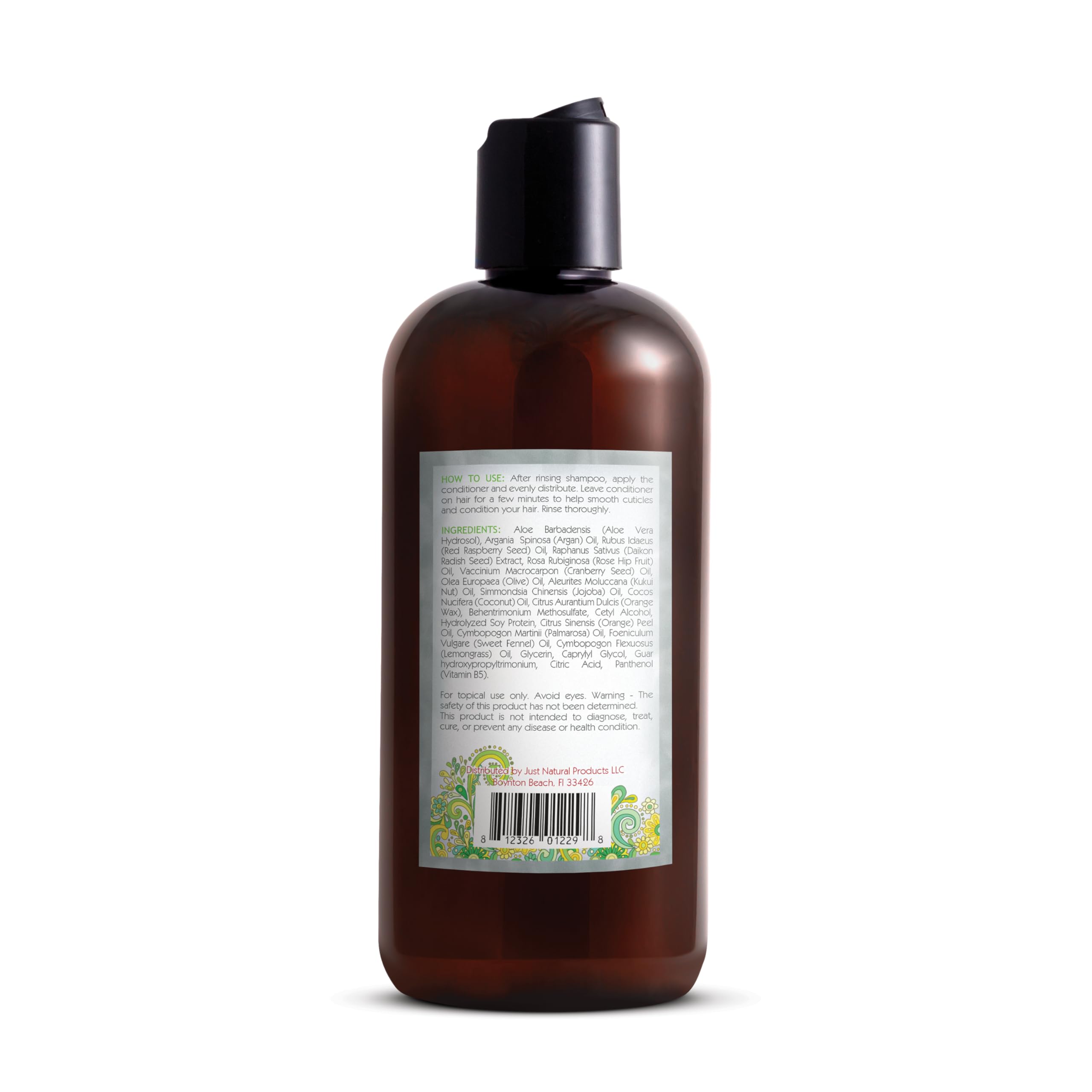 Just Nutritive envase reciclable destacando compromiso ecológico y sin crueldad