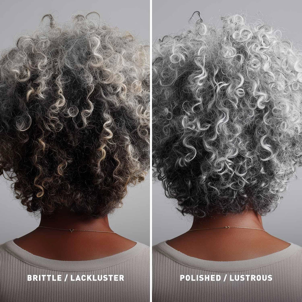 Just Nutritive aplicación en cabello, facilita eliminación de amarilleo