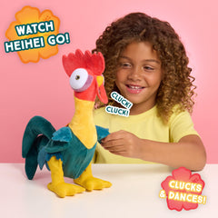 Just Play Hei Hei detalle de textura de tela suave para abrazos