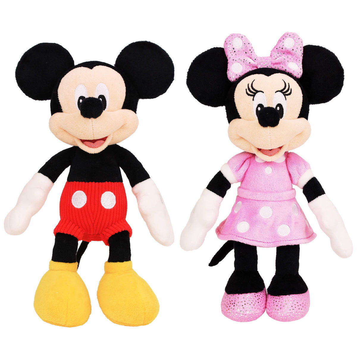 Just Play pack Mickey y Minnie frente, set coleccionable y atractivo