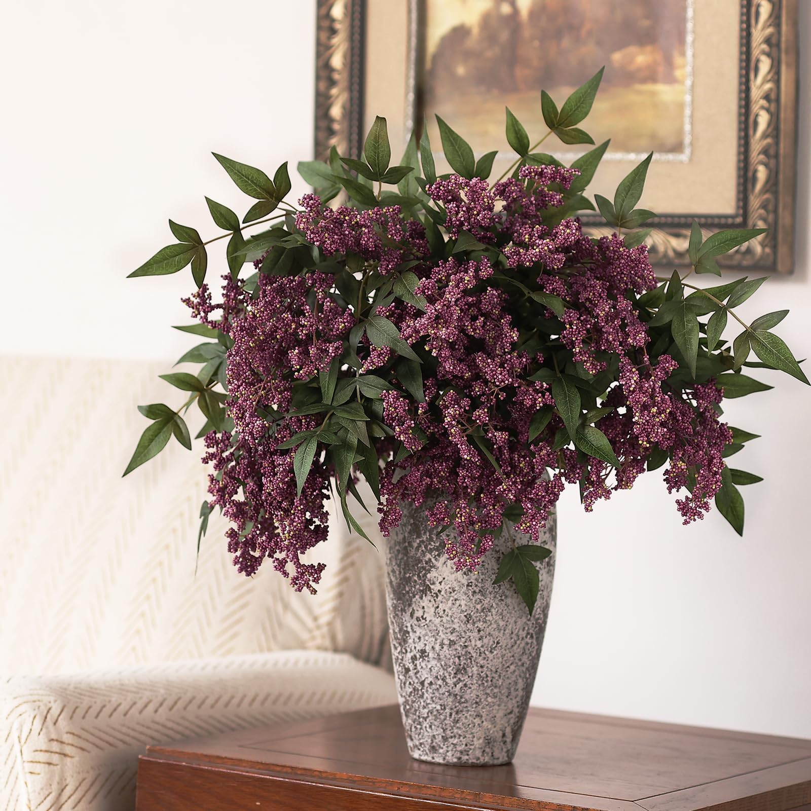 Juxdp ramilletes dusty plum textura visible para combinaciones decorativas