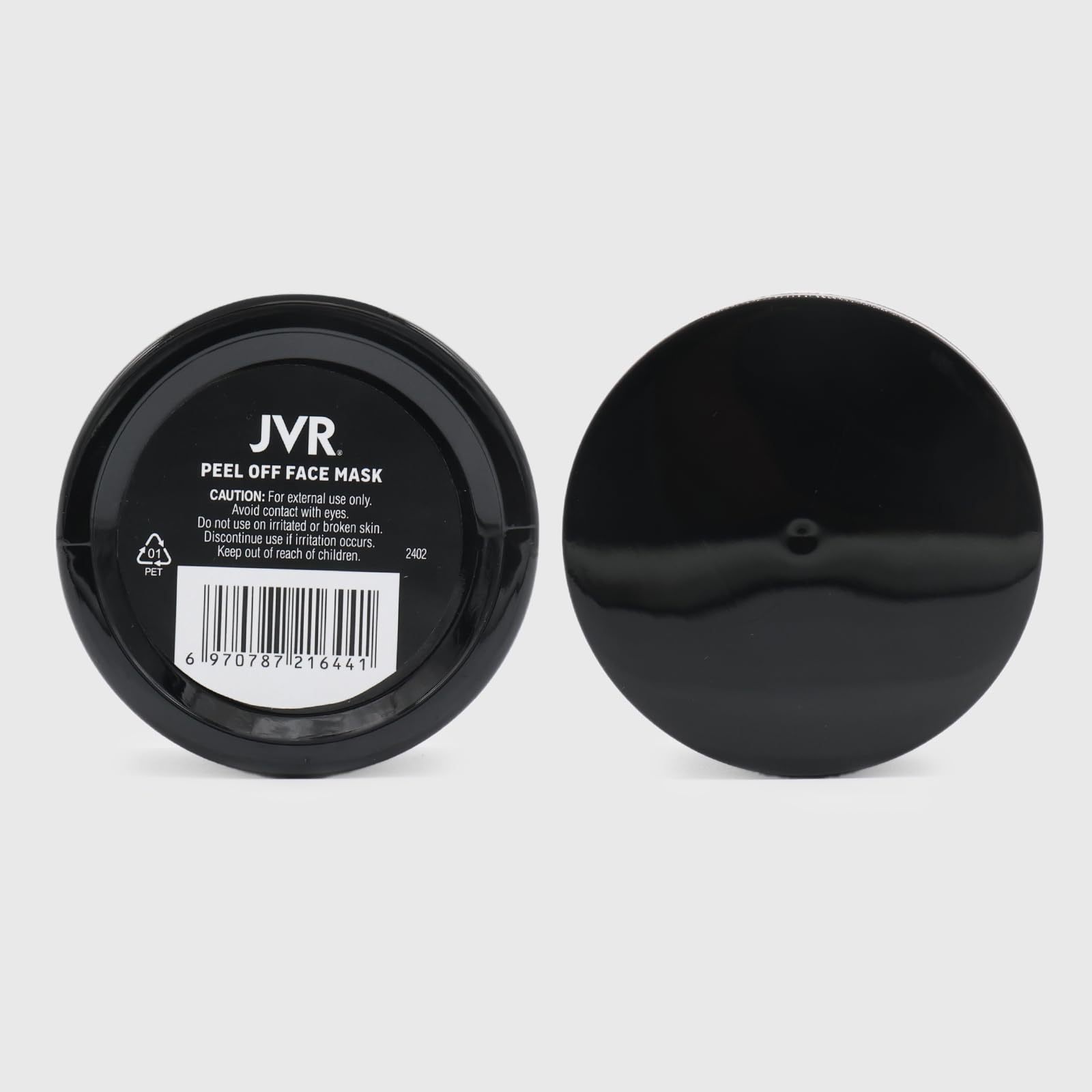 JVR mascarilla integrada en una rutina facial diaria y resultado final