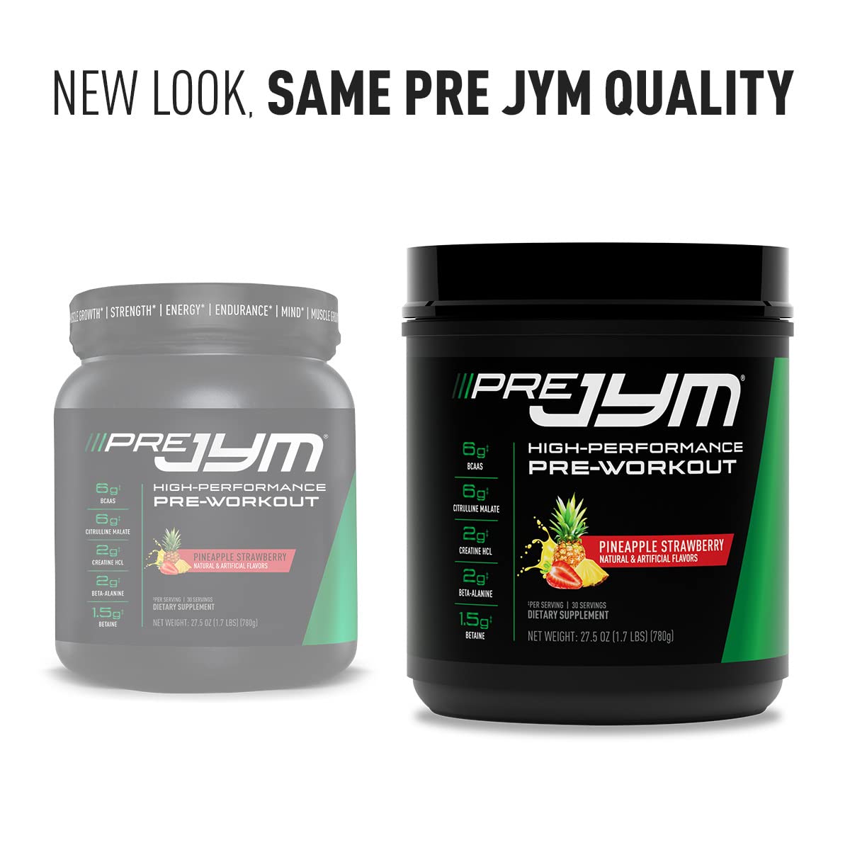 JYM etiqueta ingredientes detalle que destaca dosis clave y transparencia