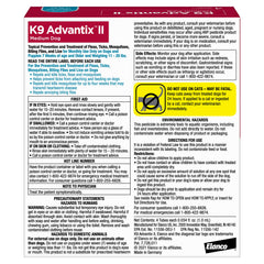 K9 Advantix aplicador cerca destacando facilidad de uso