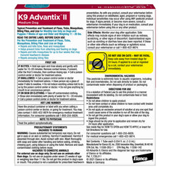 K9 Advantix detalle del aplicador fácil de usar y seguro