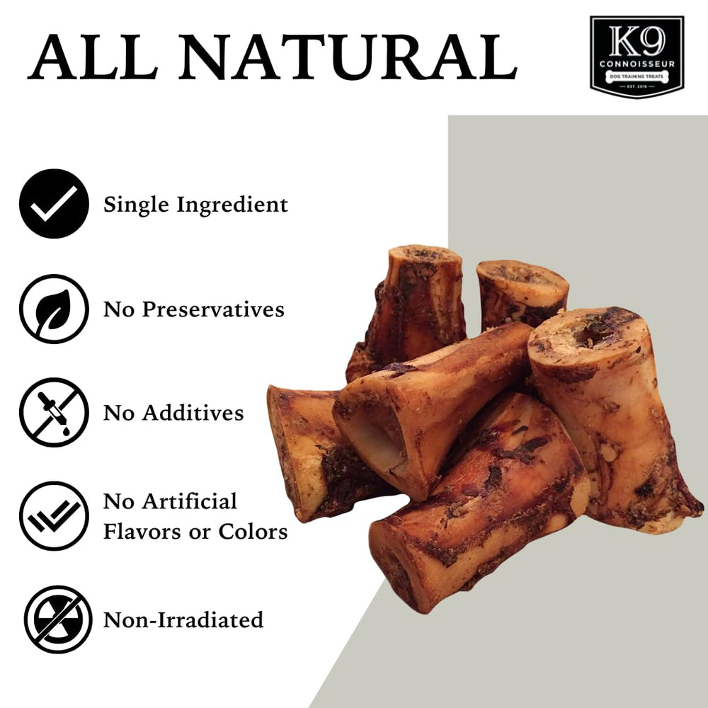 K9 Connoisseur primer plano textura tuétano para mayor atractivo masticable