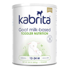 Kabrita envase frontal mostrando sello de etiqueta limpia y beneficio de digestión suave