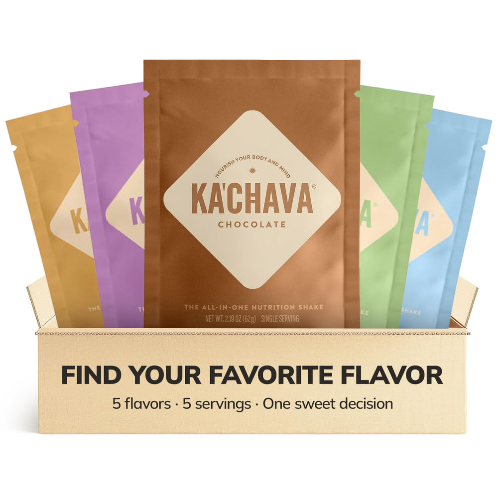 Ka'Chava frente del empaque mostrando el diseño y conveniencia de las porciones