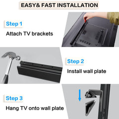 KAMIWI burbuja de nivel y guía gráfica incluidos para una instalación precisa