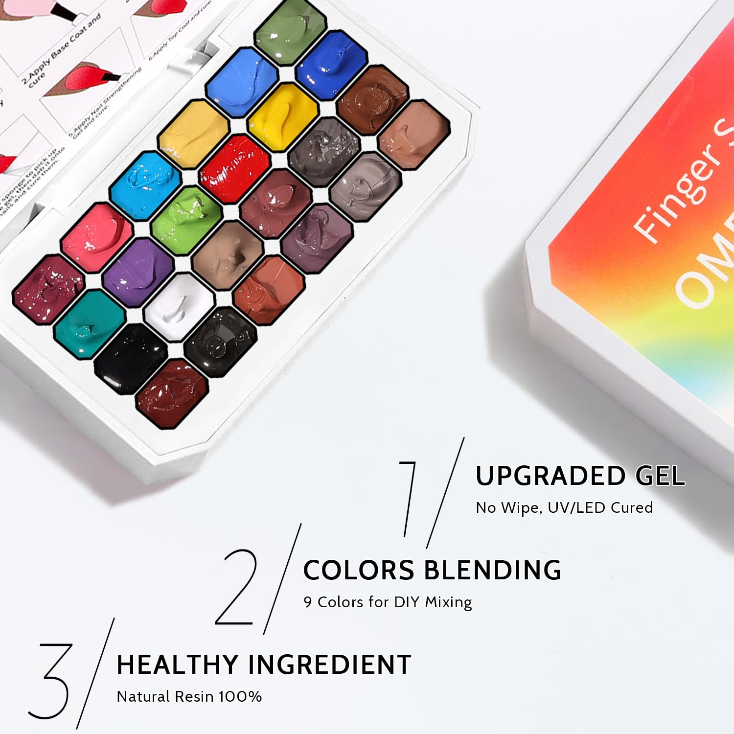 Karroy paleta junto a mano para escala, tamaño compacto ideal para kit