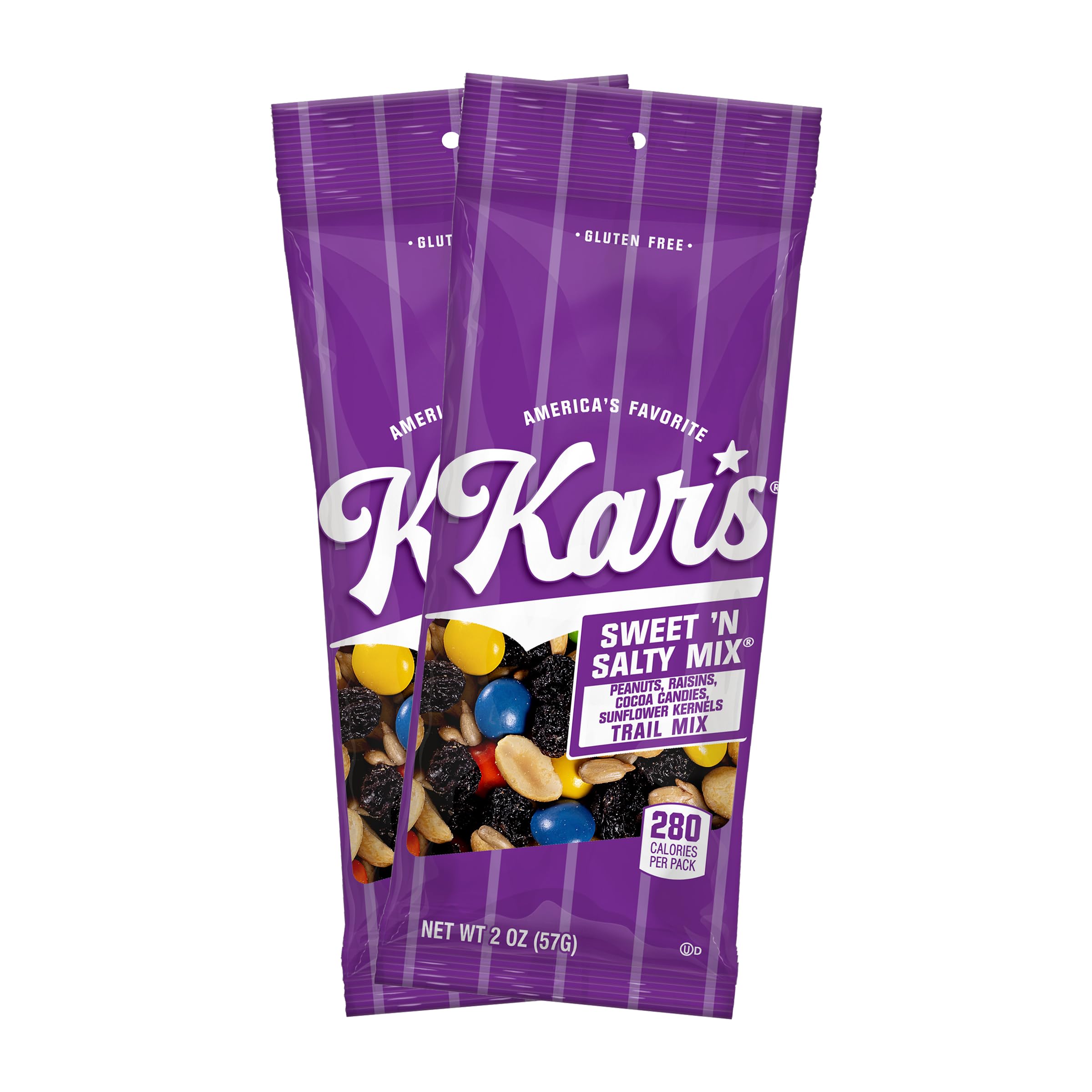 Kar’s paquete frontal 2 oz mostrando diseño y porción portátil