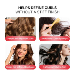 Karseell aplicación con las manos sobre cabello húmedo, define rizos