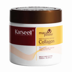 Karseell mascarilla frontal mostrando el tarro y beneficio nutritivo