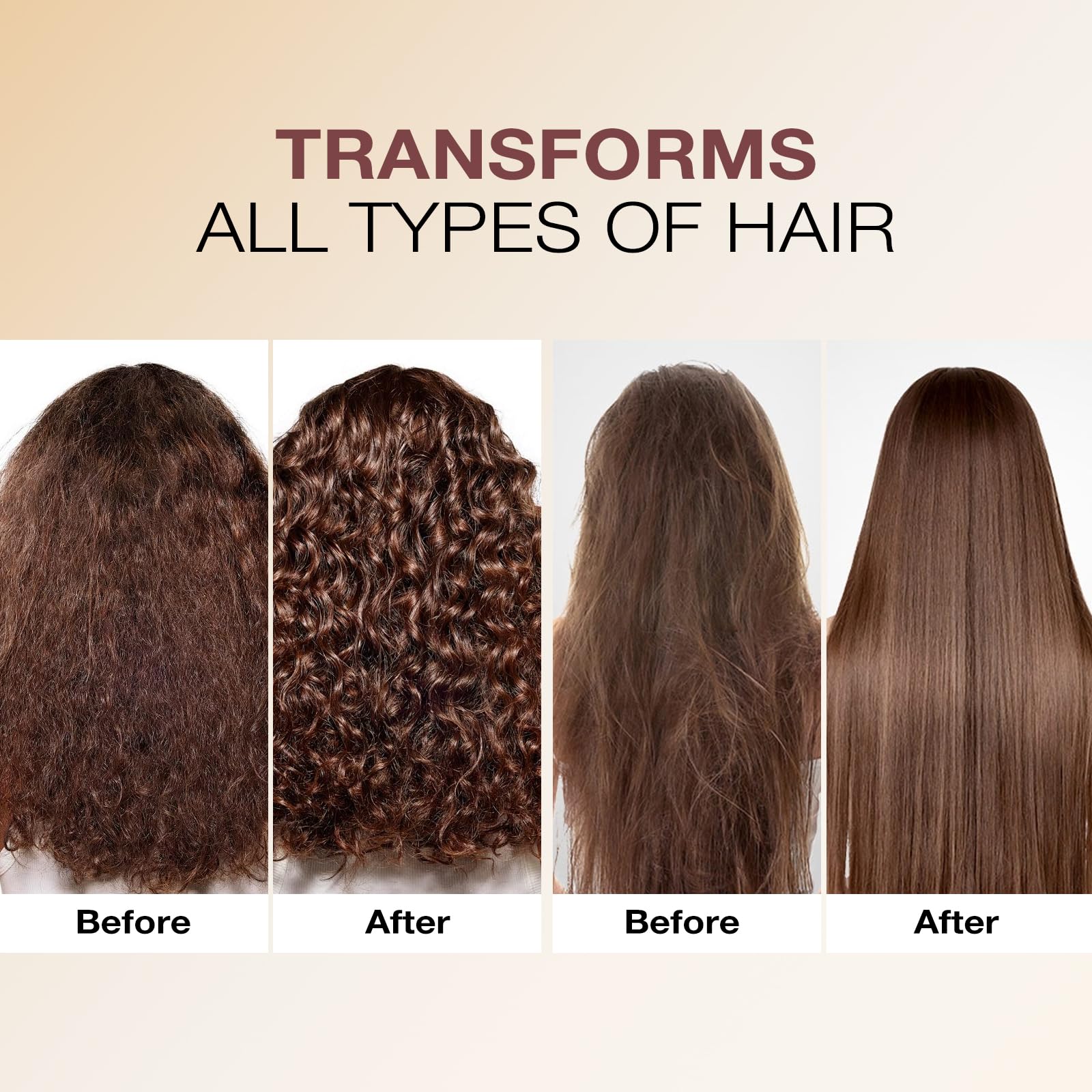 Karseell resultado con brillo visible y cabello más manejable