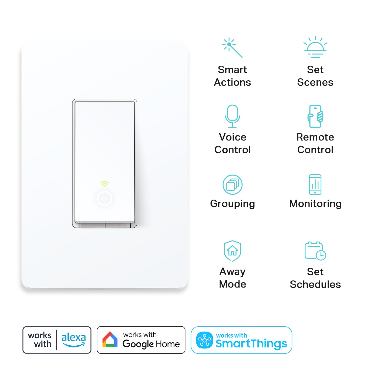 Kasa Smart HS210 detalle de conexiones eléctricas que muestra requisitos de neutro claro