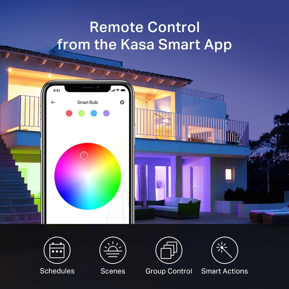 Kasa Smart etiqueta con certificaciones UL y garantía para mayor confianza