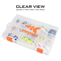 KastKing material transparente libre de BPA para ver y proteger accesorios