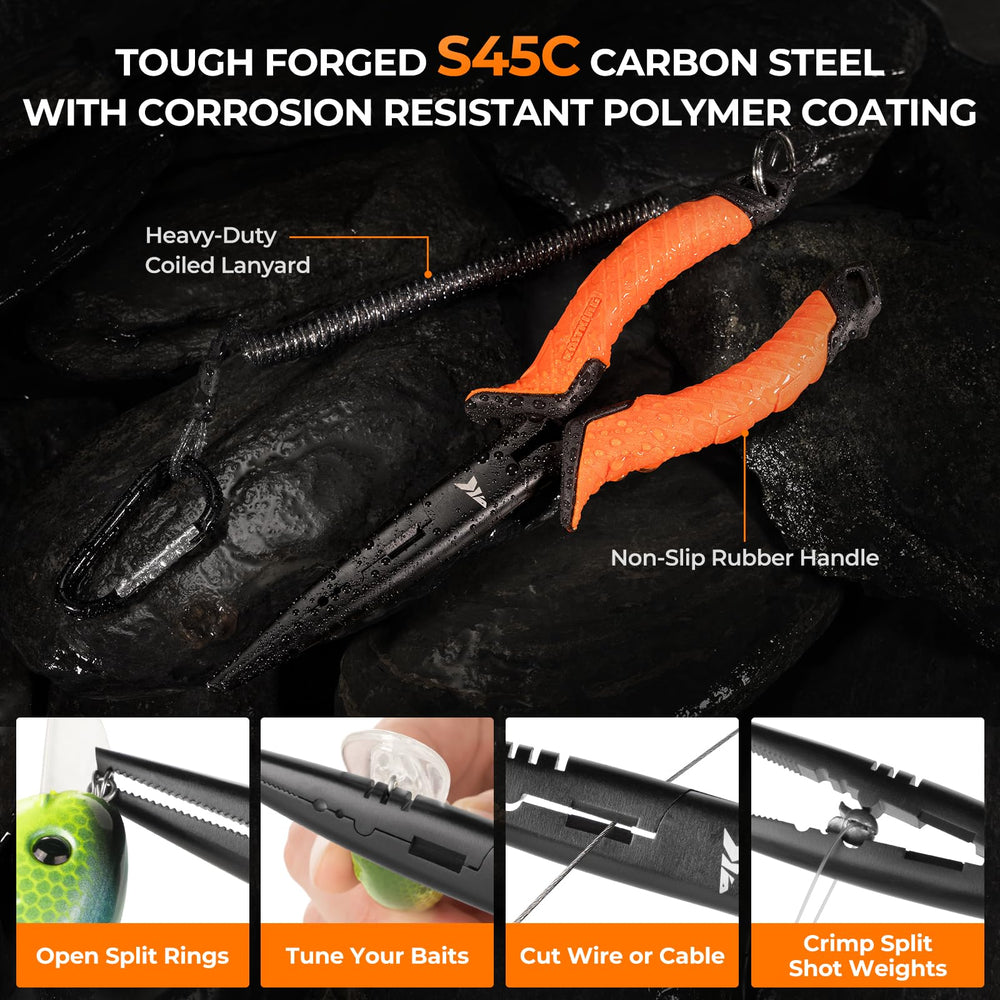 KastKing cuchillo fileteador 7 pulgadas con hoja 420 acero, ideal para filetear con precisión