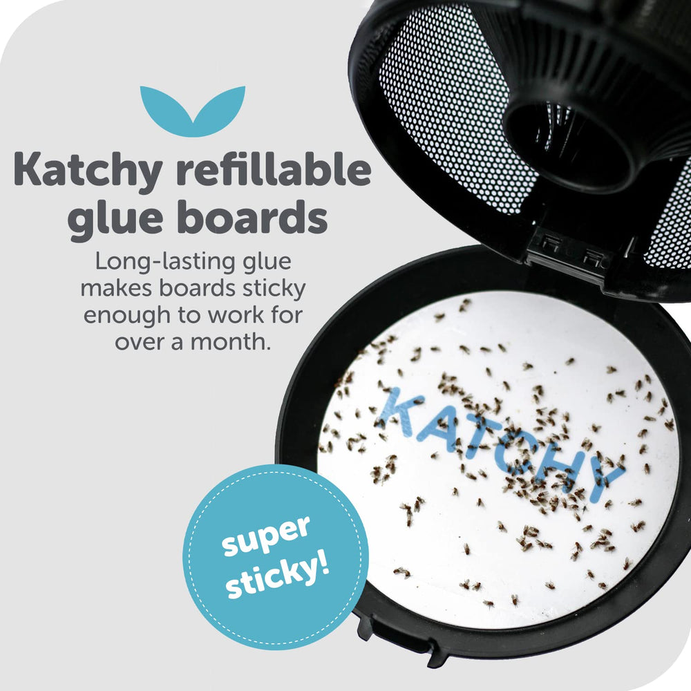 KATCHY primer plano de la textura super sticky de la placa adhesiva para captura eficaz