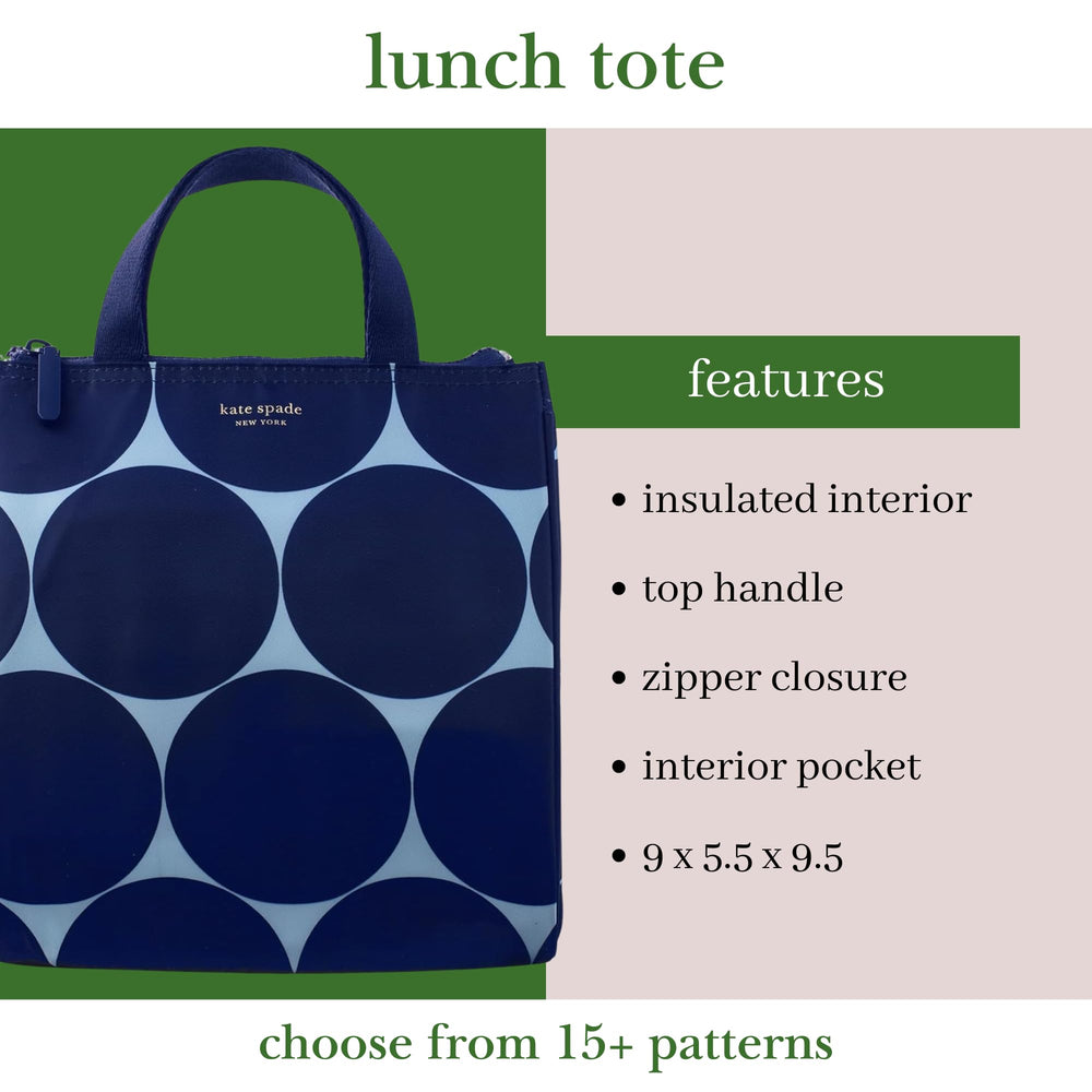 kate spade new york detalle de cremallera y logo brillante que asegura cierre y aspecto premium