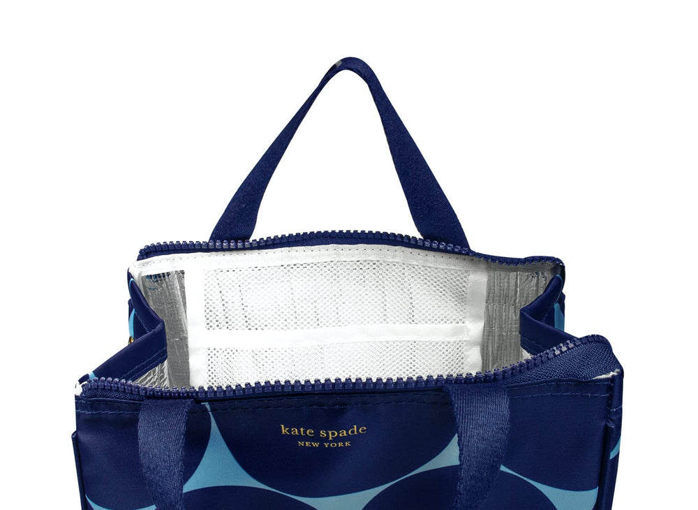 kate spade new york forro interior plateado aislante que facilita la limpieza y mantiene temperatura