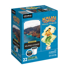Kauai Coffee cápsula frontal mostrando diseño y facilidad de uso